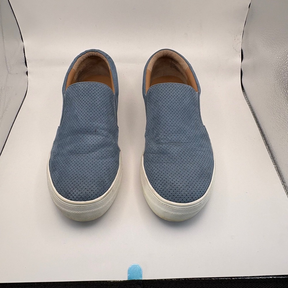 Steve Madden Giovana Beach Casual Comfy Suede Slip On Sneakers Blue Women Size 8